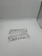 KYB Fork Stickers