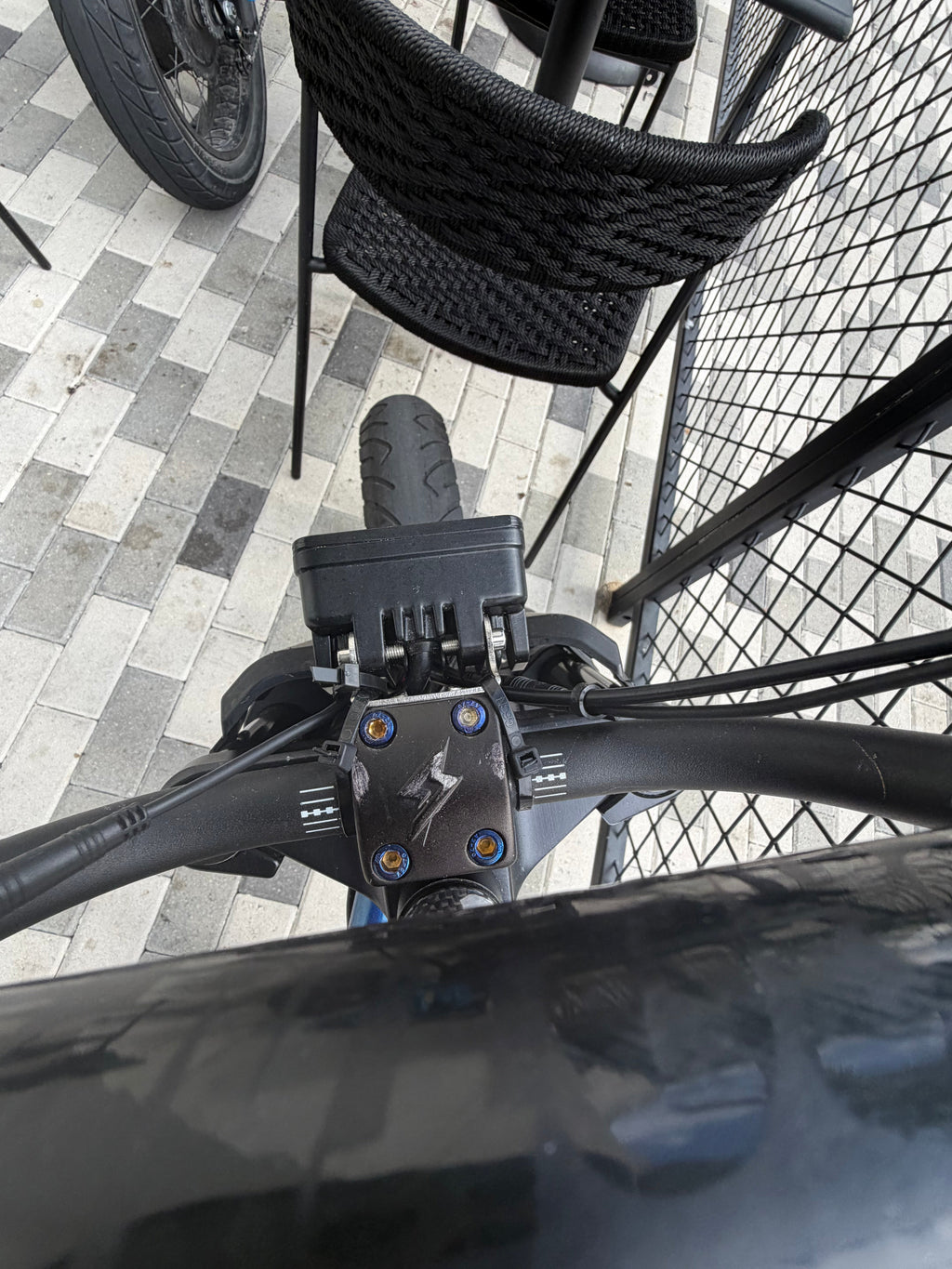 Titanium bar clamp bolts super 73/macfox