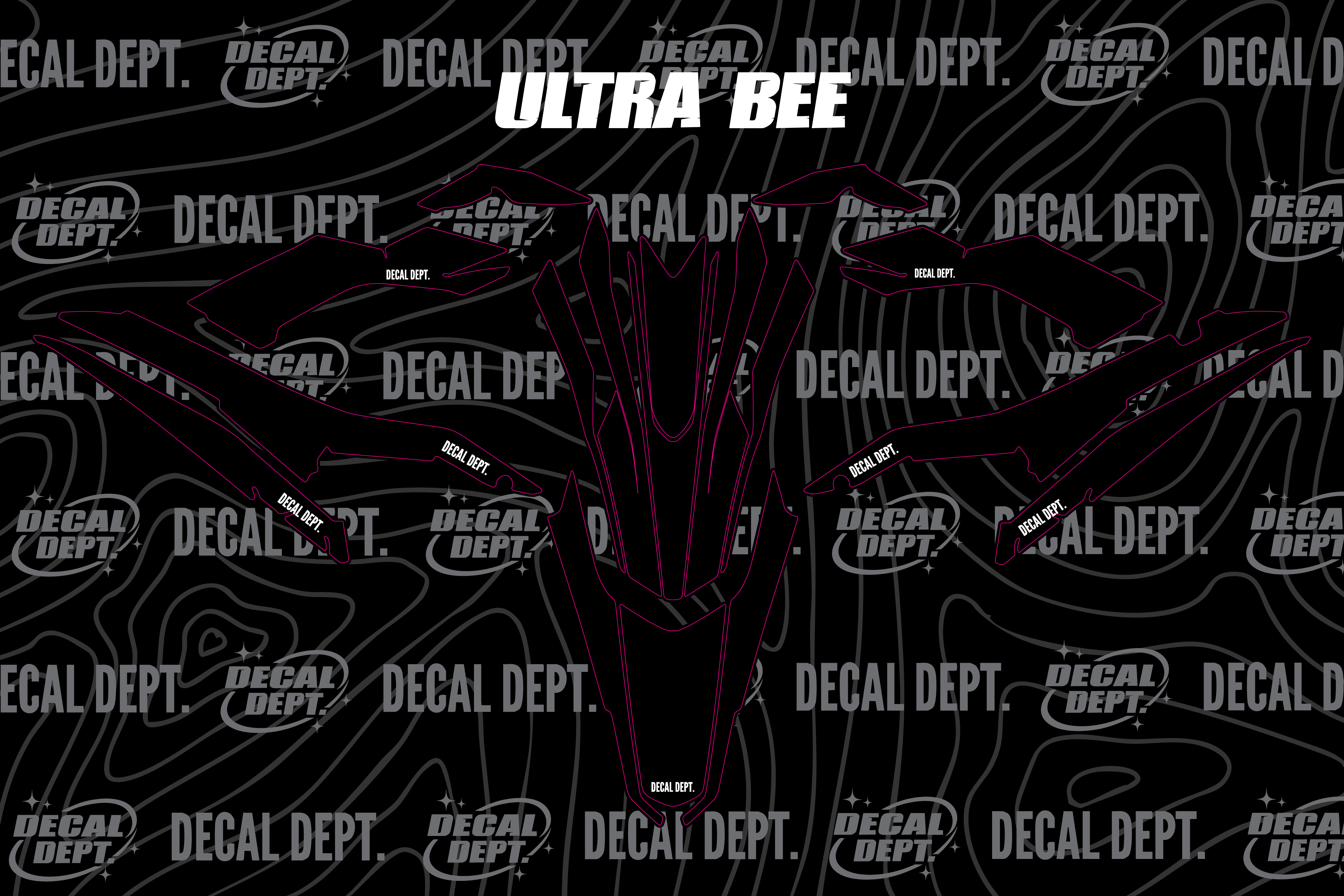 Ultra Bee Full Graphics Kit – Supply Moto